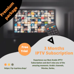 3 Month IPTV Subscription - Premium package