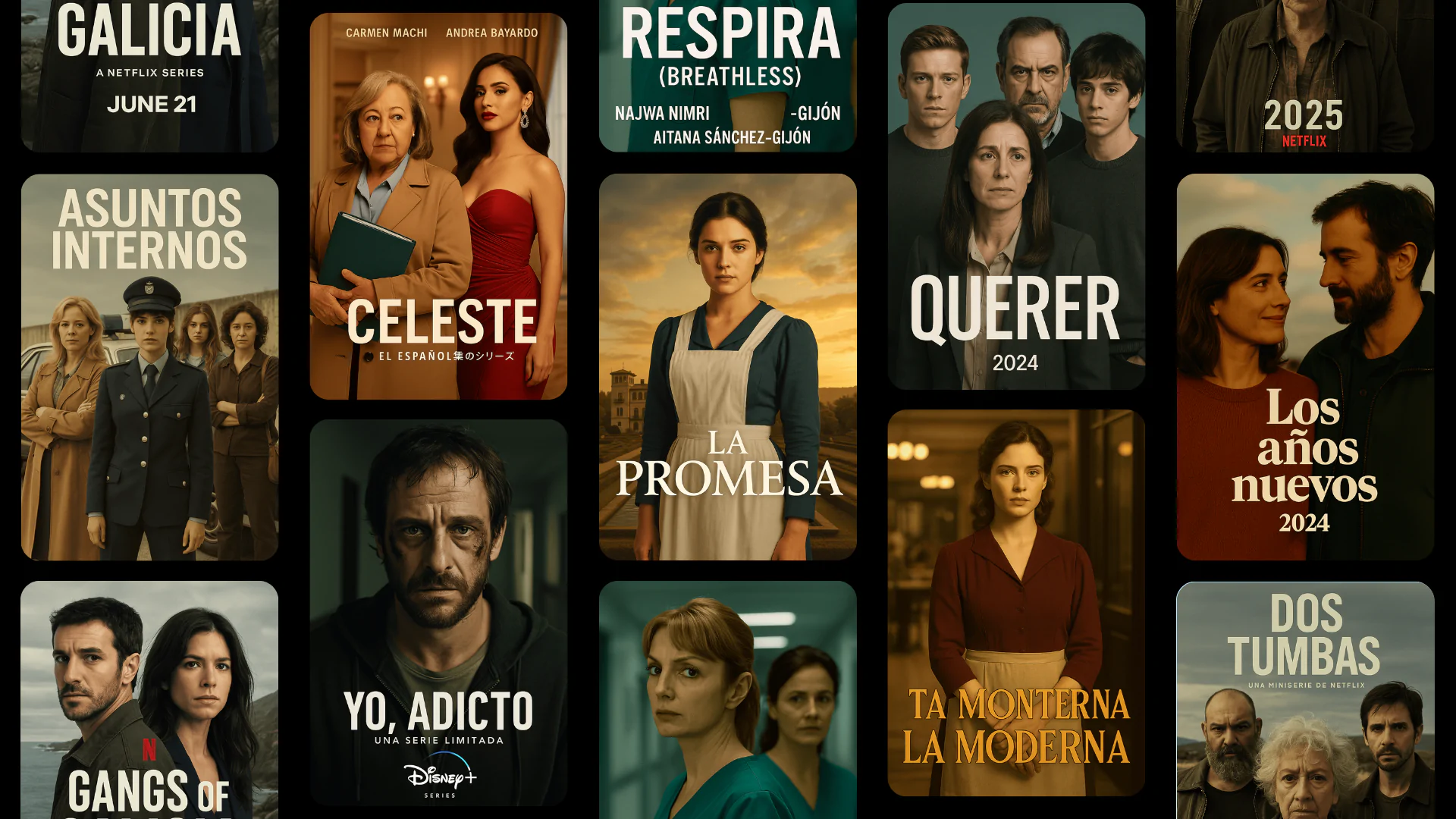 Top 10 modern Spanish series