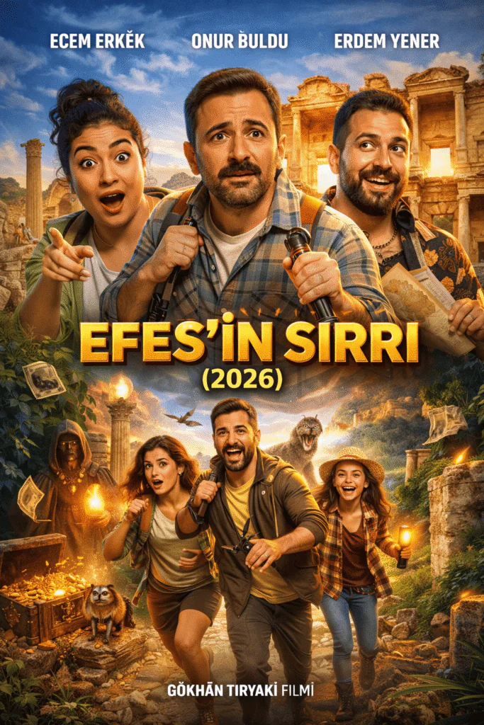 Efes’in Sırrı  Efes'in Sirri (2026) — كوميديا عائلية بطابع مغامرة